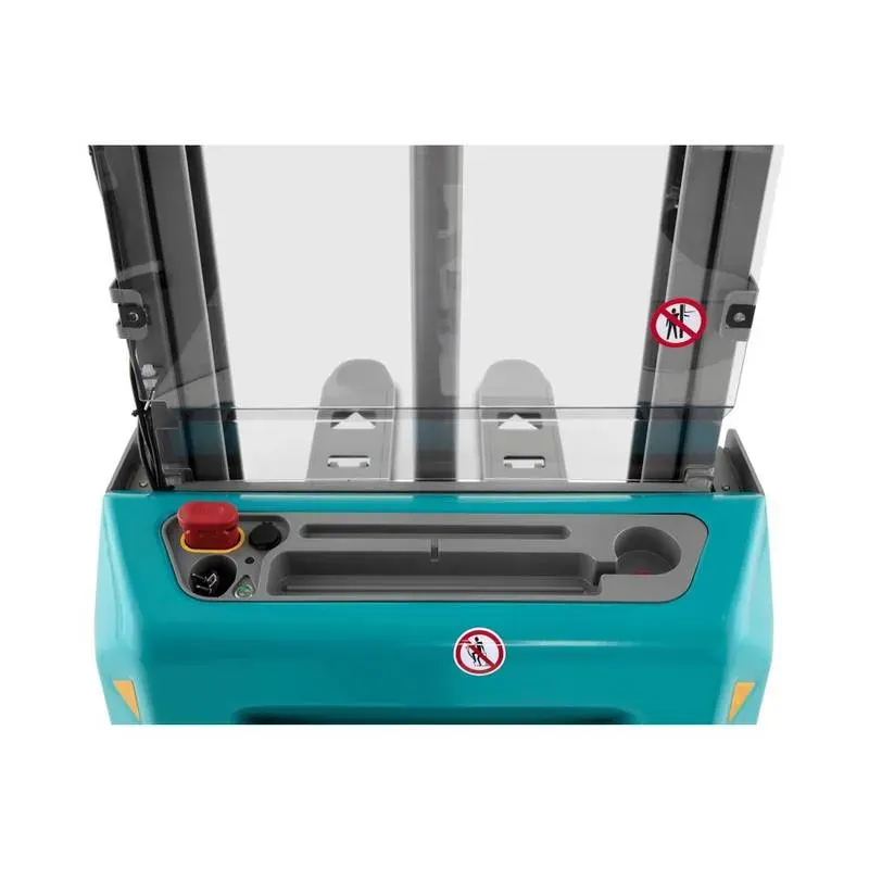 Gerbeur électrique Ameise® PSE 1.2 à monomât, hauteur de levage 1 600 mm, capacité de charge 1 200 kg — vue 4