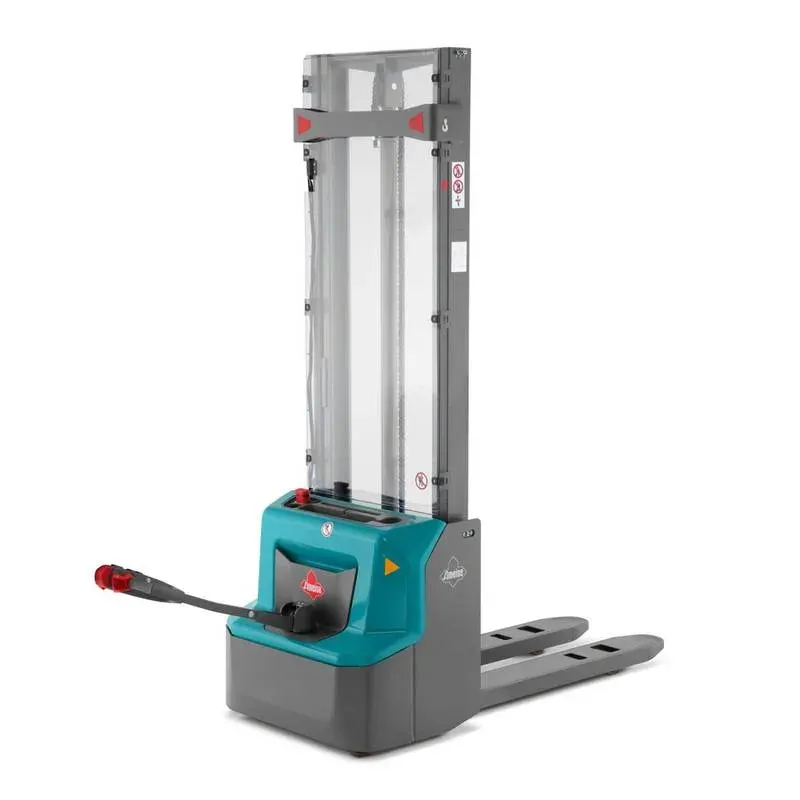 Gerbeur électrique Ameise® PSE 1.2 à monomât, hauteur de levage 1 600 mm, capacité de charge 1 200 kg — vue 5