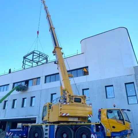 Grue Mobile 60 tonnes à louer avec conducteur : Marchetti MG 60.3/2 — location au Maroc