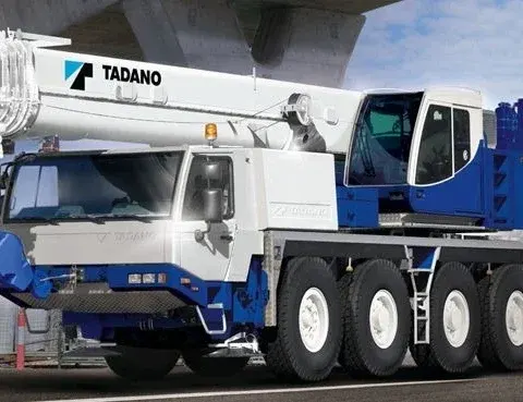 Grue Mobile 80 tonnes à louer avec conducteur : Tadano Faun ATF 80-4 — vue 2