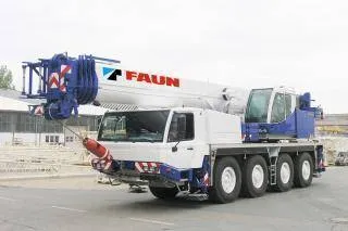 Grue Mobile 80 tonnes à louer avec conducteur : Tadano Faun ATF 80-4 — vue 4
